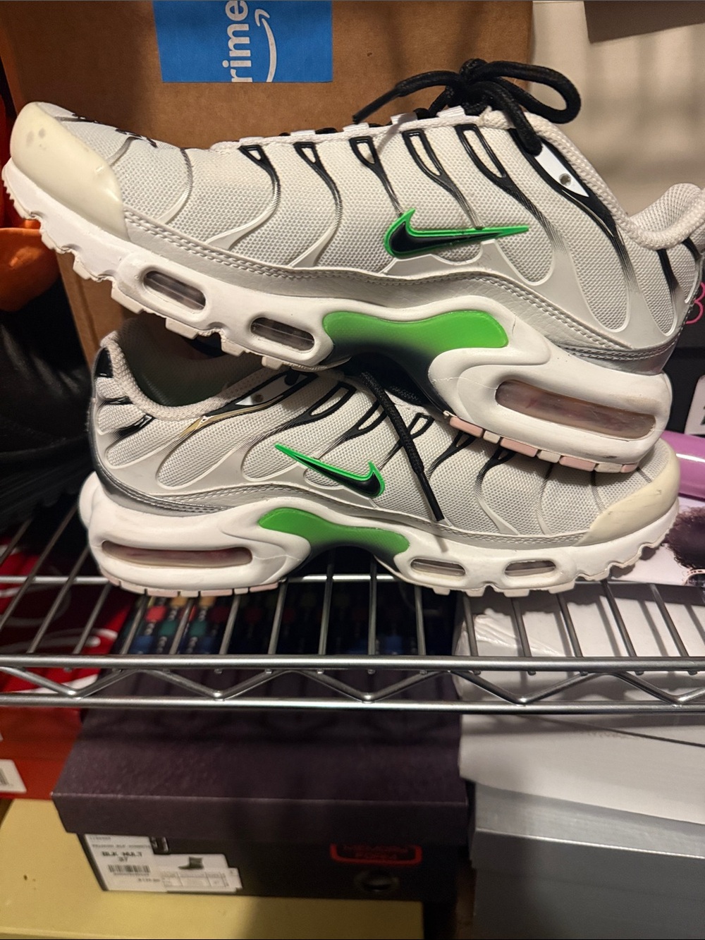 Women’s Nike Air Max Plus White Green